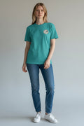 Killer Dogs Short Sleeve Turquoise LOGO T-Shirt